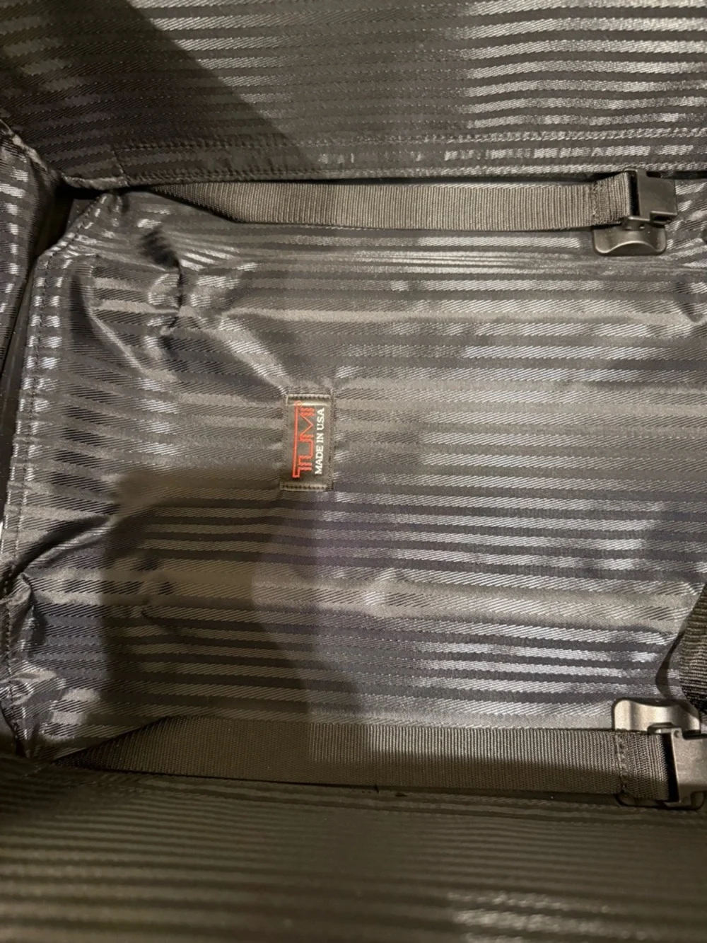 Tumi USA Black Ballistic Nylon 2 Wheeled Carry On Suitcase 2243D3 Made In USA